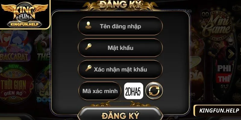 Khám phá trải nghiệm kho game đa dạng sau khi đăng ký KINGFUN