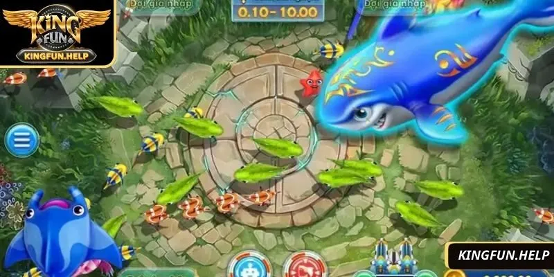 Chọn phòng chơi phù hợp với khả năng trong game bắn cá online